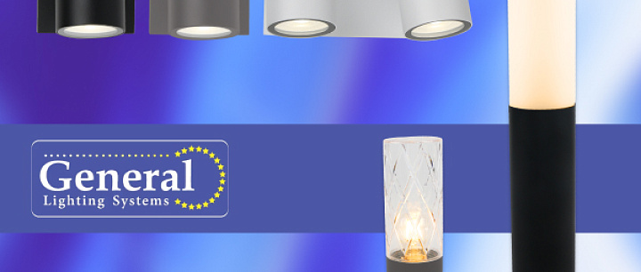 Новинки! Столбы, фасадные светильники и аксессуары